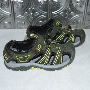Boys Vitike Size 3 US/Size 34 EUR Sandals Watershoes Green Grey
